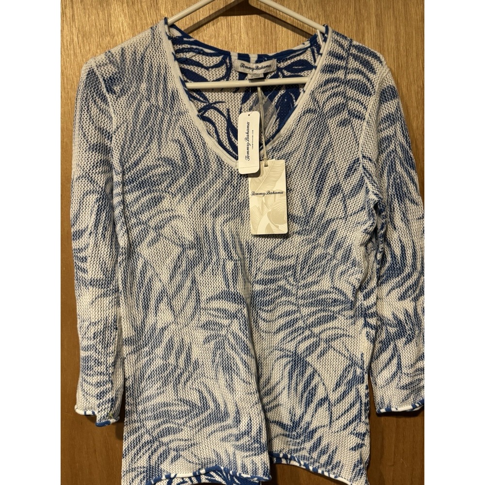 Tommy Bahama Beach V Neck Friends With Benefits Size Xs New With Tags